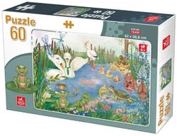купить Пазл Trefl 076496 Animale pe lac, 60elem в Кишинёве 