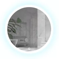 купить Зеркало для ванной Uniplast LM-209.6060 (rotunda cu janta) 60x60 cm IP44 в Кишинёве 