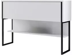 купить Стол Trendy Luxe, NegruAlb, 120x80x30cm (GTR005827) в Кишинёве 