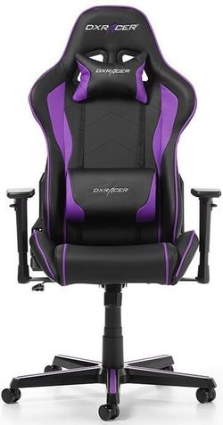 купить Gaming кресло DXRacer Formula GC-F08-NV-H1, Black/Violet в Кишинёве