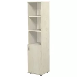 cumpără Dulap de birou Tisam 1-дверный полузакрытый на 5 отделений с полками 402х403х1816мм (0662) în Chișinău 
