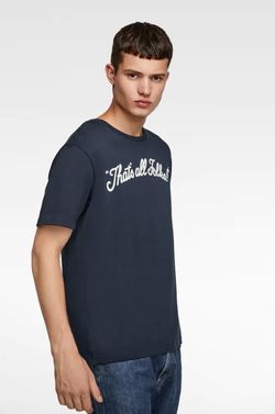 Майка ZARA Темно синий 0722/306/401