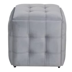 купить Пуф Nex Home Cub Transformer 5 scaune in 1 N7, Gri в Кишинёве 
