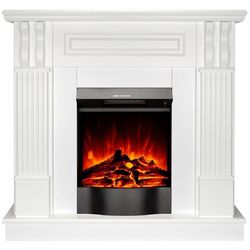 купить Камин электрический ArtFlame Veronix & Corsica, 1000x1050x300mm, Alb в Кишинёве 