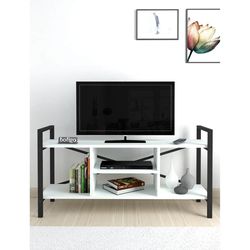 cumpără Comodă TV Bofigo Comoda, cadru metalic, 120x36,5x62,5 cm, Alb (11-01-01) în Chișinău 