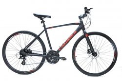 cumpără Bicicletă Crosser HYBRID 700C 20*24S Black 700C-112-24-20 în Chișinău 