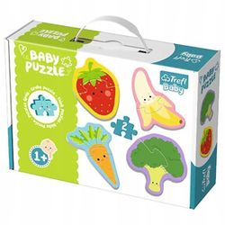 купить Головоломка Trefl 36076 Puzzles - Baby Classic - Vegetables and fruits в Кишинёве 