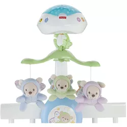 cumpără Pătuț Fisher Price CDN41 Mattel Carusel cu proiectie Butterfly Dreams 3 in 1 în Chișinău 