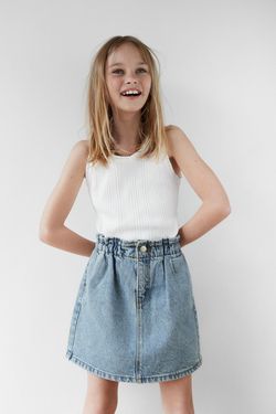 Fusta ZARA Albastru 6987/607/400