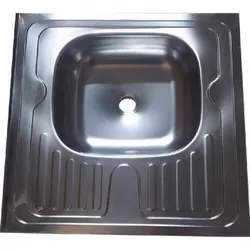 cumpără Chiuvetă bucătărie Technoworker Inox Ukr 60x80 сm 0.4 Mm (Dreapta) în Chișinău 