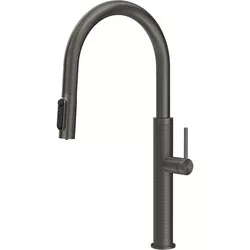 купить Смеситель кухонный Gessi 60824-707 Gessi 316 Black Metal Brushed PVD в Кишинёве 