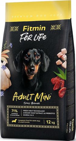 cumpără Hrană pentru animale de companie Fitmin NEW dog For Life Adult Mini 12kg în Chișinău 
