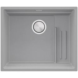 купить Мойка кухонная Primagran Prague 60 Step Level Undermount Grey + accesorii 470x560 MPSKS#P в Кишинёве 