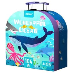 cumpără Puzzle Mideer MD3110 Puzzle în valiză Oceanul minunat, 104 elem. în Chișinău 