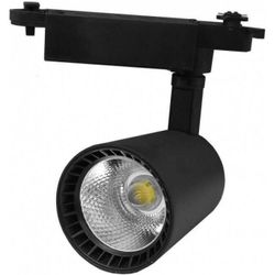 купить Освещение для помещений LED Market Track Spot Light COB 20W, 3000K, QF-2027, 24degree, Black в Кишинёве 