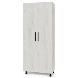 купить Шкаф Mashtab S12518 Tores Mixt (800x500x2000) Stejar Alb в Кишинёве 