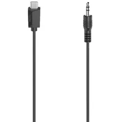 купить Кабель для AV Hama 200729 Audio Cable, USB-C Plug - 3.5 mm Jack Plug, Stereo, 0.75 m в Кишинёве 