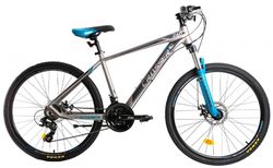 купить Велосипед Crosser SOLO 27.5" 21 21S Shimano+Logan Hidraulic/29" 075-C-27.5" 075-C-21/Black/Blue в Кишинёве 