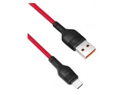 Type-C Cable XO, Braided, NB55, Red