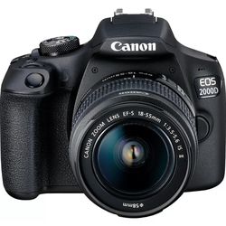cumpără Aparat foto DSLR Canon EOS 2000D 18-55 IS II (2728C008) în Chișinău 