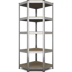 cumpără Raft de depozitare Nex Home Raft metalic colț Budget 1800x900x400x705mm, 5 nivele MDF, galvanizat în Chișinău 