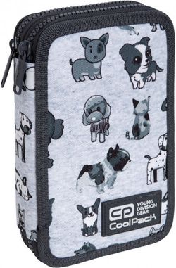 Пенал сu 2 отделениями CoolPack с аксессуарами JUMPER "Doggies"