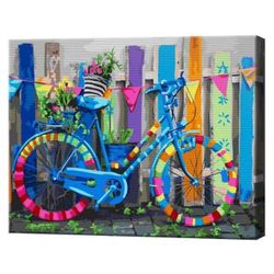 купить Картина по номерам Art Gallery GX43626 Bicicleta multicolora 40x50cm в Кишинёве 