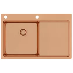 купить Мойка кухонная Helika-AquaSanita TERRA101N-L-C NANO в Кишинёве 