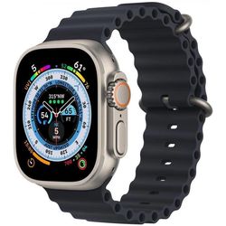 cumpără Ceas inteligent Apple Watch Ultra GPS/Cellular Titanium 49mm Midnight Ocean MQFK3 în Chișinău 