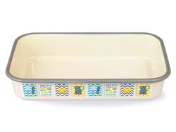 Forma emailata Country 30x18X6cm