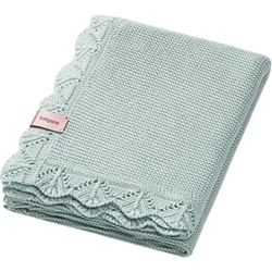 купить Комплект подушек и одеял BabyOno 1674/04 Patura de bambus tricotata /albastru/ в Кишинёве 