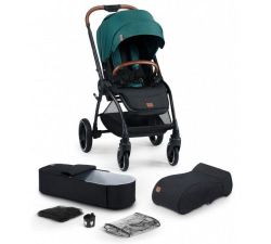 Коляска 2 в 1 Kinderkraft Freedom Evolution Cocoon Green