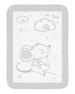 купить Комплект подушек и одеял Kikka Boo 31103020128 Plapuma super moale Joyful Mice, 110x140 cm в Кишинёве 