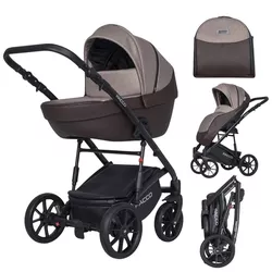 купить Детская коляска Riko Carucior 2in1 Basic Pacco 07 Mocca в Кишинёве 
