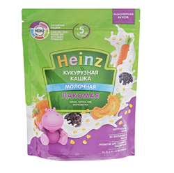 Лакомая кашка кукурузная Heinz - тыква, чернослив, морковочка (5+ мес) 170г