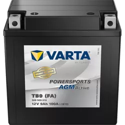 купить Автомобильный аккумулятор Varta 12V 9AH 100A(EN) клемы 1 (135x75x139) YB9L-B TB9 AGM (509909010I312) в Кишинёве 