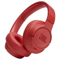 Headphones  Bluetooth  JBL T750BTNC  Coral Red