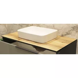 cumpără Blat pentru lavoar Bayro Wings | Sprint | Torino 800x520 панель CrownLam 12мм delano eiche în Chișinău 