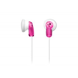 Earphones  SONY  MDR-E9LPP, 3pin 3.5mm jack L-shaped, Cable: 1.2m, Pink