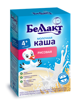 Каша молочная рисовая Беллакт, 200г