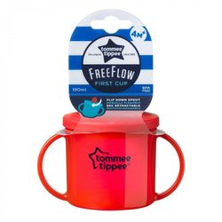 Cană Basics First Cup Tommee Tippee (4+ luni), roșu, 190ml