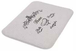 cumpără Covoraș de baie Bisk 07494 NICEA 50x80 cm alb în Chișinău 