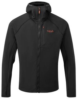cumpără Îmbrăcăminte sport Rab Jacheta barbati Superflux Hoody Blac Beluga XXL (QFE-89-BL-XXL) în Chișinău 