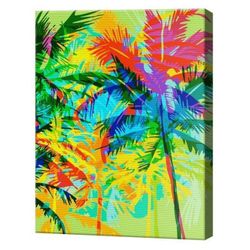 купить Картина по номерам Art Gallery GX39690 Palmieri neon 40x50cm в Кишинёве 