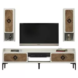 купить Тумба напольная для TV Trendy Samba, Crema 180x52x35cm в Кишинёве 