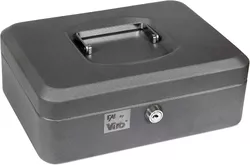 cumpără Cashboxe Viro 5281 Silver (90x250x180) cu cheie, art.03.032 în Chișinău 