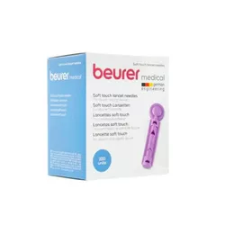 купить Медицинские расходные материалы Beurer Lancete p/u glucometru soft (roze) № 100 в Кишинёве 