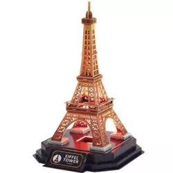 cumpără Puzzle Cubik Fun L534h 3D Puzzle Turnul Eiffel cu iluminare LED, 51 elemente în Chișinău 