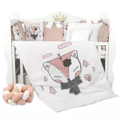 купить Детское постельное белье PernaMea Set lenjerie 8 piese Cosita Vulpe (PM.105897/7) в Кишинёве 