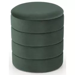купить Пуф Halmar PACHO 2, Dark green в Кишинёве 
